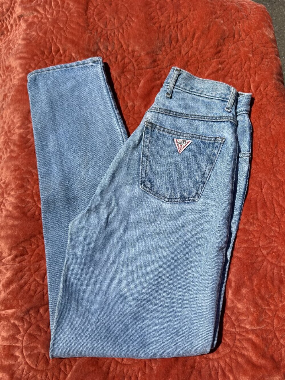 Guess Vintage Jeans Hight Waist Tapered Leg Size 29